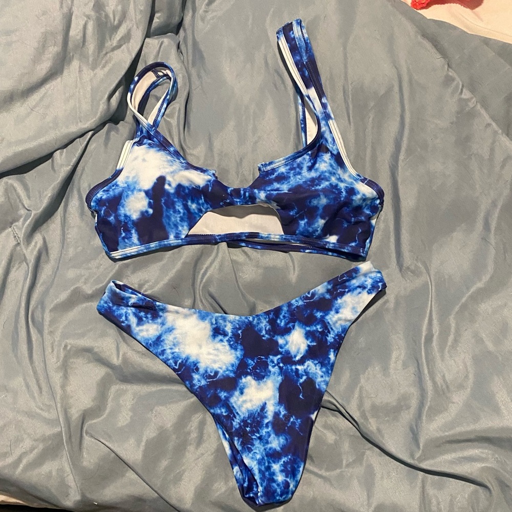 Tie dye bikini